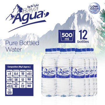 Baya Agua® Drinking Water 500ml (Pack of 12)